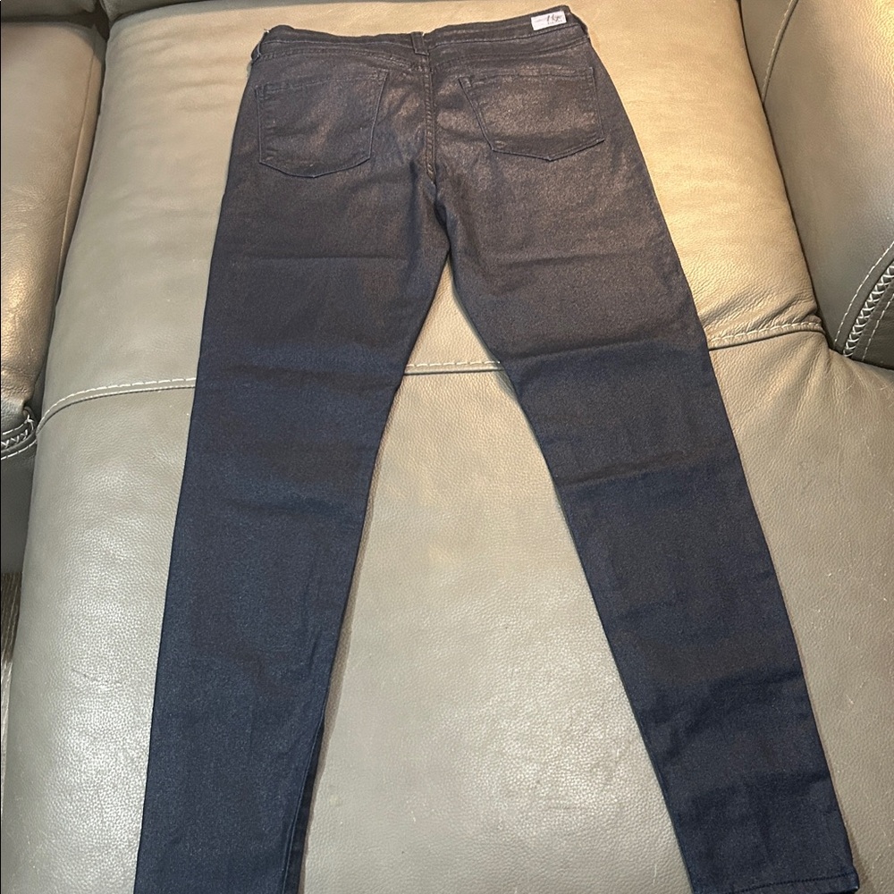 Tokyo Darling Dark Blue Sparkly Denim Jeans, size 4 NWOT - Picture 9 of 9
